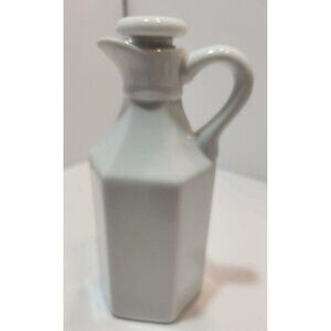 Link Charter Int'l Ltd Milk Jug Cruet w/Handle & Stopper 5.75" Tall by 3.5" Wide